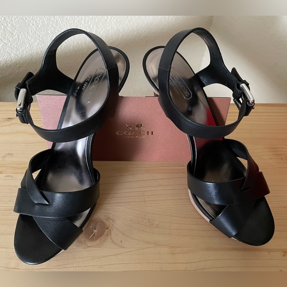 COACH Black Heels - Picture 7 of 13